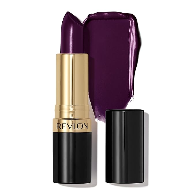 Revlon Super Lustrous Lipstick, Creamy Formula For Soft, Fuller-Looking Lips, Moisturized Feel, 663 Va Va Violet, 0.15 oz