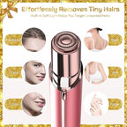 Gurelax Facial Hair Remover for Women (with 2 x Replacement Heads) - Hair Removal Device As a Gift for Mom/Wife/Girlfriend