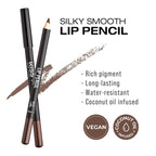 Professional Slim Lip Pencil, Creamy Soft Lip Liner, Smooth Long-Lasting Rich Lip Color, Natural Lip Makeup, Water-Resistant Lip Crayon (Latte)