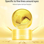 30 Pairs Hyaluronic Acid Collagen Eye Mask,Moisturizing Brightening Eye Mask, Eyes Treatment for Reducing Dark Circles, Lighten Wrinkles Anti-Aging, Fine Lines Eye Bags Puffiness for Women Men