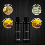 Golden Grooming Co. 3-in-1 Men's Body Wash - Hair & Beard Shampoo - Cleanses, Hydrates, Softens - Body Wash for All Skin Types - Refreshing Scent - 4FL Oz (Pack of 2)