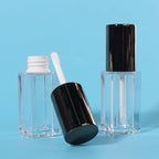 COSIDEA 20pcs 5ml Square empty lip gloss tubes bulk with wand unique rectangular lipgloss tube with round cap