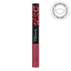 Rimmel London Provocalips 16hr Kiss-Proof Lip Color Bundle - 230 Kiss Fatal & 005 Just Teasing, 14 fl.oz. Each