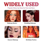 Long-Lasting Shiny Liquid Lipstick, Diamond Shimmer Metallic Lip Long-Lasting