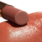 Oulac Color Rich Satin Lipstick - Medium Brown Full Coverage Lip Color, Creamy Silky-Smooth, Moisturizing, Satin Matte Finish, Infused With Shea Butter, Vegan & Clean Beauty, 4g, SG15 Barbara