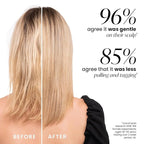 Tangle Teezer Original Detangler Brush, Dry & Wet Hair Brush for Color-Treated, Fine & Fragile Hair Types, Mint Violet