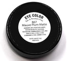 Mauve Plum Matte Satin Velvet Pink Rose Purple Red Opaque Pressed Powder Single Vegan Eyeshadow; Talc, Paraben & Cruelty Free