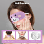 Steam Eye Mask for Dark Circles and Puffiness 20 Pcs, Lavender Disposable Eye Warm Compress for Dry Eyes, Soothing Headache Migraine, Stye Treatment, Relief Stress Eye Fatigue