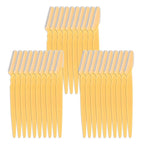 30 Pieces Eyebrow Razor Shaper Trimmer Shaver Facial Razor with Precision Cover for Women and Men