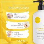 Naturals Hand & Body Lotion - Warm Sandalwood Vanilla Scented Aromatherapy Moisturizer, Deep Hydration for Dry & Dull Skin with Shea Butter, Aloe Vera, & Vitamin E, Cruelty-Free & Vegan, 12 Oz