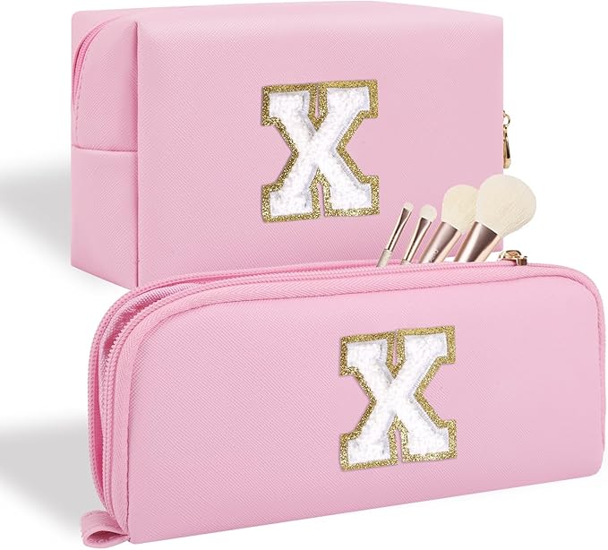 2pcs personalized initial letter makeup