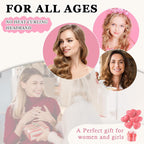 Heatless Curls Overnight Hair Curler, 70" Soft Hair Curlers to Sleep In No Heat Curls Overnight, 9 PCS No Heat Curlers Set for Women - Golden Brown