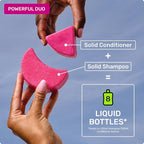 Ethique Repairing Shampoo Bar for dry, damaged hair with Rice Protein - Plastic-Free, Vegan, Cruelty-Free, 3.88 oz - Formerly Sorbet