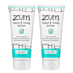 Zum Indigo Wild Hand & Body Lotion - Natural Hand Lotion for Dry Hands - Body Lotion for Women & Men - Body Moisturizers Include Shea Butter, Jojoba Oil & More - Sea Salt Scent - 6 fl oz (2 Pack)