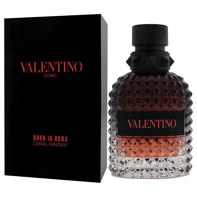 Valentino Uomo Born In Roma Coral Fantasy for Men - 1.7 oz EDT Spray