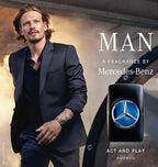 Mercedes-Benz Man - Elegant Fragrance With Sensual, Floral, Woody Notes - Mesmerize The Senses With Original Luxury Men’s Eau De Toilette Spray - Endless Day Through Night Scent Payoff - 1 Oz