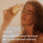 PHLUR Peach Skin Body Mist - Hair & Body Mist Fragrance - Peach, Plum, Bergamot, Milky Sandalwood & White Freesia Body Spray