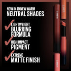 Maybelline Color Sensational Ultimatte Matte Lipstick, Non-Drying, Intense Color Pigment, More Blonde, Sandy Nude, 1 Count