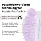 Tangle Teezer Original Detangler Brush, Dry & Wet Hairbrush for All Hair Types, Lilac