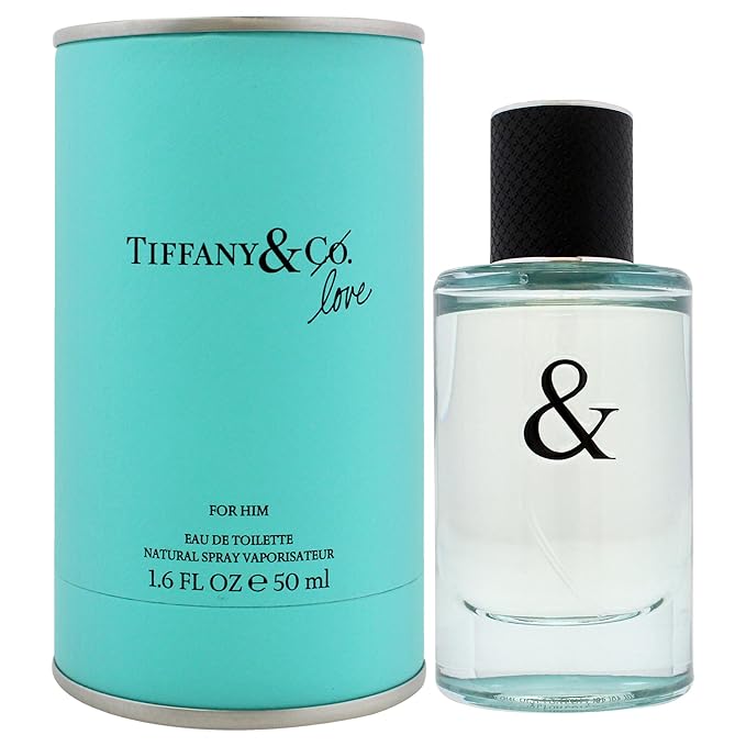Tiffany Love Eau de Toilette Spray for Men, 1.7 Ounce