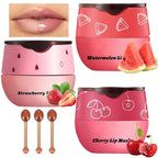3Pcs Lip Balm Honey Pot Lines