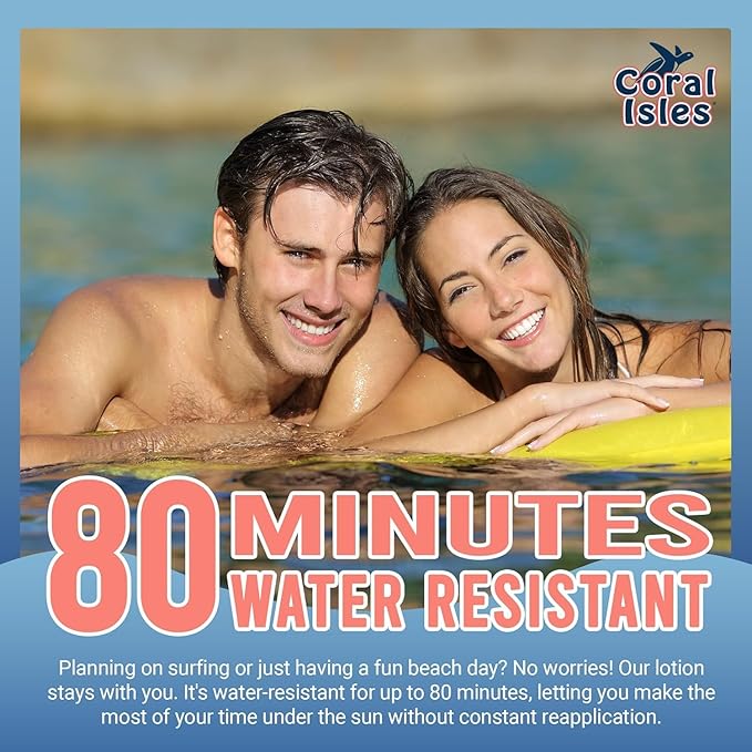 Rocky Mountain Sunscreen | SPF 50 Lotion for Kids Broad Spectrum UVA/UVB Protection | Hawaii 104 Reef Act Compliant (Oxybenzone & Octinoxate Free) | Water Resistant 80 Min. |Quart With Pump (32 Fl Oz)