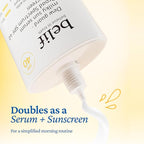 belif Milky Niacinamide Sunscreen SPF 40 – Lightweight & Invisible Sun Serum for Face with 7 Types of Hyaluronic Acid | No White Cast, Non-Comedogenic, Hydrating, Makeup-Gripping Primer (1.69 fl.oz)