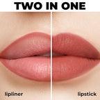 Matte Gel Lip Liner Pencil - Weightless & CreamyTexture - Sharpenable - Longwear & Waterproof - High Pigmented & Flawless Finish - Cruelty-free & Paraben-Free - 403, 1,7g/0.05oz. (Burnt Ocher)