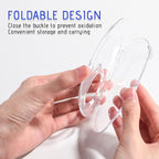 BS-MALL Makeup Mixing Palette Acrylic Mixing Tray with Spatula Artist Tool for Mixing Cosmetic/Nail Polish/Pigment Blending