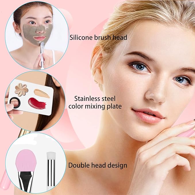 Makeup Spatula,Korean Spatula Makeup Stainless Steel Makeup Spatula