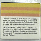 4PCS Bee Lip Balm Lip Mask Honey Pot,Honey & Strawberry Lip Mask Propolis Moisturizing Lip Balm with Stick - Hydrating Prevention Dry & Cracked Lip Scrubs Exfoliato Lip Wrinkle Care(Honey&Strawberry)