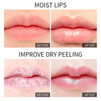 4pcs Tinted Lip Stain for Women, Jelly Lipstick Mirror Lip Gloss Hydrating Lipstick Long Lasting Moisturizing Lip Glaze,Non-sticky,Vivid Color Glossy Lip Makeup