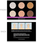 SHANY Powder Contour & Highlighter Sculpting Palette - Layer 3 - Refill for the 6 Layer Mini Masterpiece Collection Makeup Set