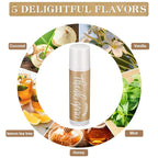 50 Set Thank You Lip Balm Bulk Small Natural Moisturizing Mini Lip Balm with Bag and Card for Baby Wedding Bridal Shower Thank You Favors