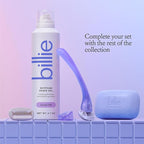 Billie SkyFoam Shave Gel - Lavender Milk Scent - Water-activated Foam - Made With Aloe & Cucumber - For A Close, Smooth Shave - 6.7 fl oz, 3-pack