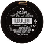 Milani Baked Blush, Powder Blush for Cheeks, Cruelty Free Makeup - Shape, Contour & Highlight Face for a Shimmery or Matte Finish - Bella Bellini