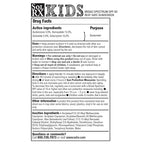 SolRX KID's SPORT Sunscreen SPF 50+ Oxybenzone Free Sunscreen, Reef Safe Sunscreen for Face and Body, Won't Run Into Eyes