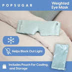 Popsugar weighted sleep eye mask,