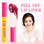 Lip Stain - Lip Stain Peel Off Long-Lasting with Matte Finish Waterproof & Transfer-Proof, Lip Liner Moisturizing & Nourishing Non-Stick Cup Highly Pigmented Color Lip Tint (01 Berry)