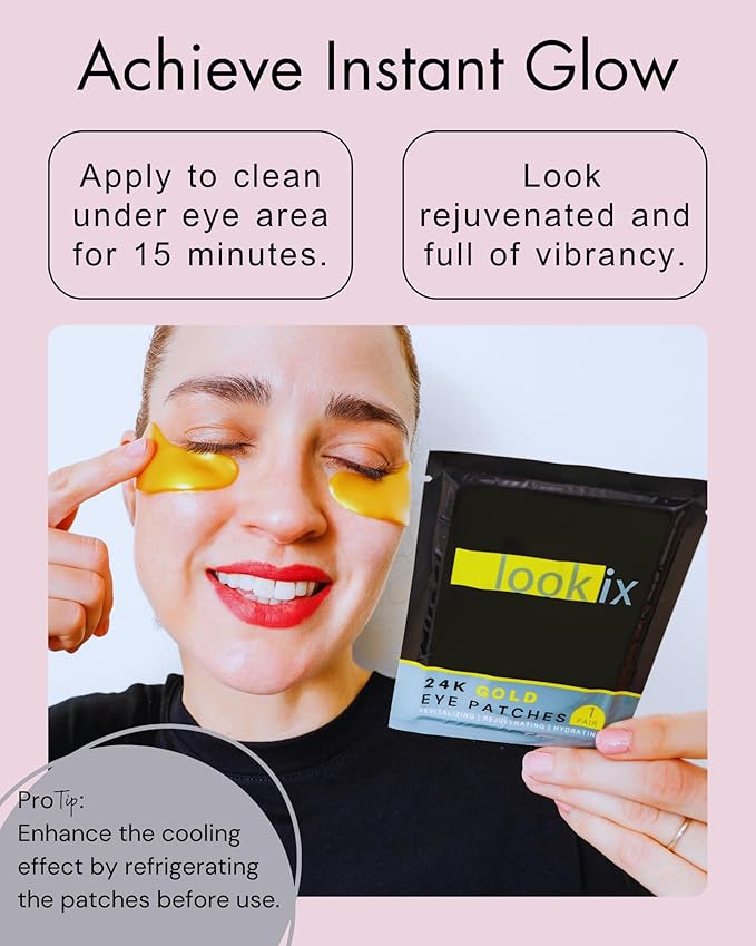 Under Eye Patches for Dark Circles and Puffiness - (15 pairs) Collagen Eye Masks with Natural Extracts for Wrinkle Reduction, Puffy Eyes & Eye Treatment Gels