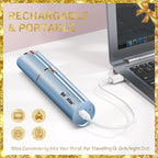 Gurelax Hair Remover for Women, Hair Removal Device, Facial Hair Removal for Women, Best Touch Face Shaver As Christmas Gift, Electric Upper Lip/Mustache Hair Remover, Included 2 x Replacement Heads