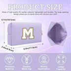 Personalized initial letter patch makeup