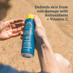 Oars + Alps Hydrating SPF 30 Sunscreen Spray, Naturally Derived Skin Care Infused with Vitamin C and Antioxidants, Water and Sweat Resistant, 6 Oz, 1 Pack