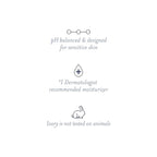 Ivory Sensitive Skin Moisturizing Body Wash, Hint of Lavender, 17.9 Fl Oz (Pack of 4)