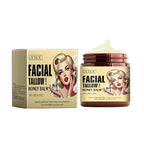 Whipped Beef Tallow and Honey Balm,Beef Tallow for Skin,Tallow Face Moisturizer,Tallow and Honey Balm,Grass Fed Grass Finished Face Cream (120G/1pcs)