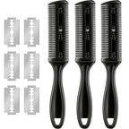 3 Pieces Razor Comb with