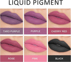 KYDA 12 Colors Lipstick Liquid Pigment Set,DIY Lip Pigment