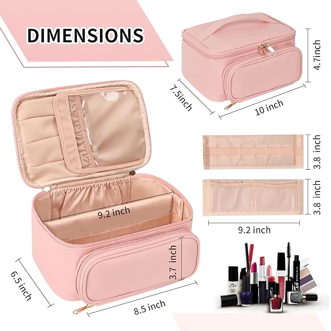 Ocheal makeup bag, multifunctional make