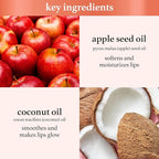 NOONI Korean Hydrating Lip Oil Gift Set - Appleseed Lip Oil Trio, Tinted Lip Care, Hydrating, Lip Plumping, Long Lasting Moisture, Korean Vegan Makeup for Women, 0.12 Fl Oz x 3ea