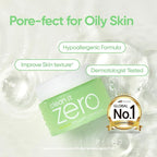 BANILA CO Clean it Zero Pore Clarifying Cleansing Balm | Korean Makeup Remover, Cleansing Oil, Facial Cleanser for Oily and Acne Prone Skin | Vegan | Made with AHA-PHA & Tea Tree (100ml / 3.38 fl. oz)
